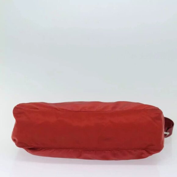 PRADA Shoulder Bag Nylon Red Auth - Picture 7 of 16